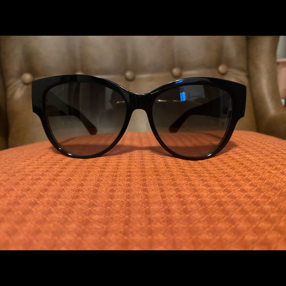 Saint Laurent  Black Monogram Sunglasses